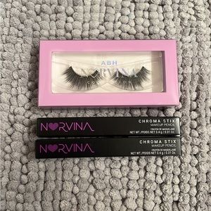 Anastasia Beverly Hills Norvina Lashes and Chroma Stix